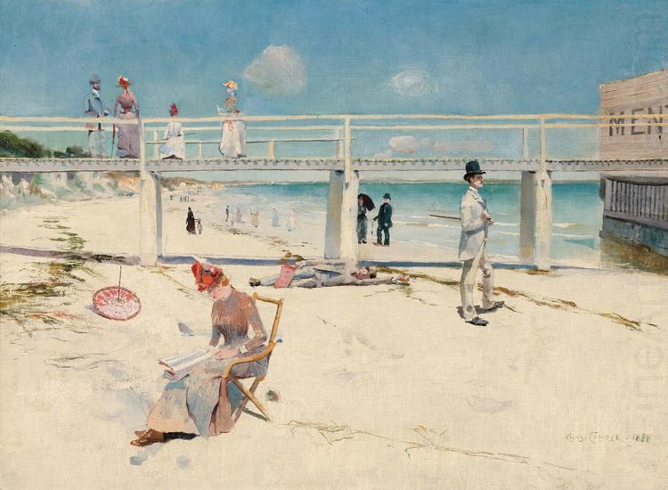 Charles conder Holiday at Mentone (nn02) china oil painting image